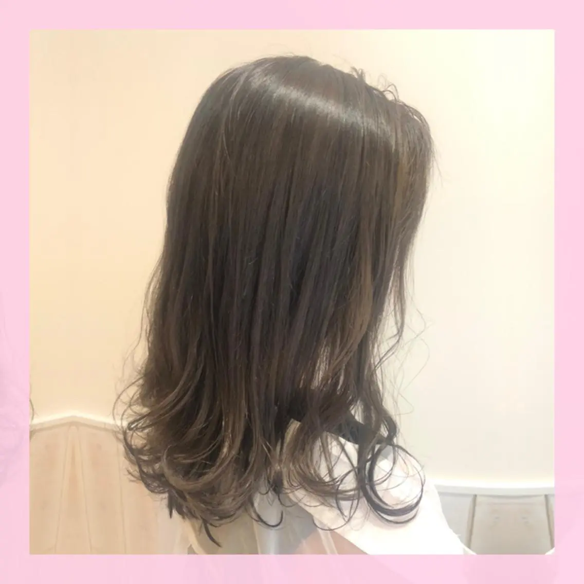 ミディアム カラー カット ヘアカラー トリートメント 🍒前川 🍒のヘアスタイル