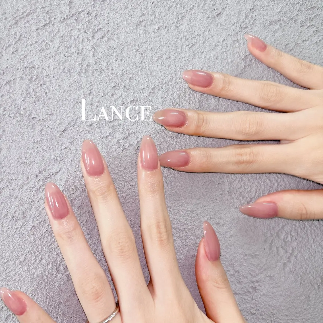 ネイル オーロラネイル フットネイル 氷ネイル・うるうるネイル キラキラネイル 韓国ネイル ハンドネイル Lance nailのネイルデザイン