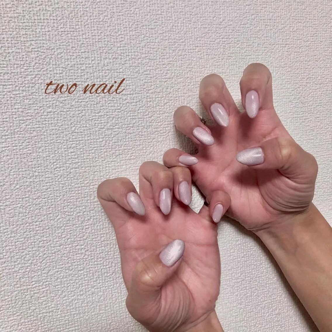 ネイル アートネイル フットネイル ハート マグネットネイル ニュアンスネイル ハンドネイル two nailのネイルデザイン