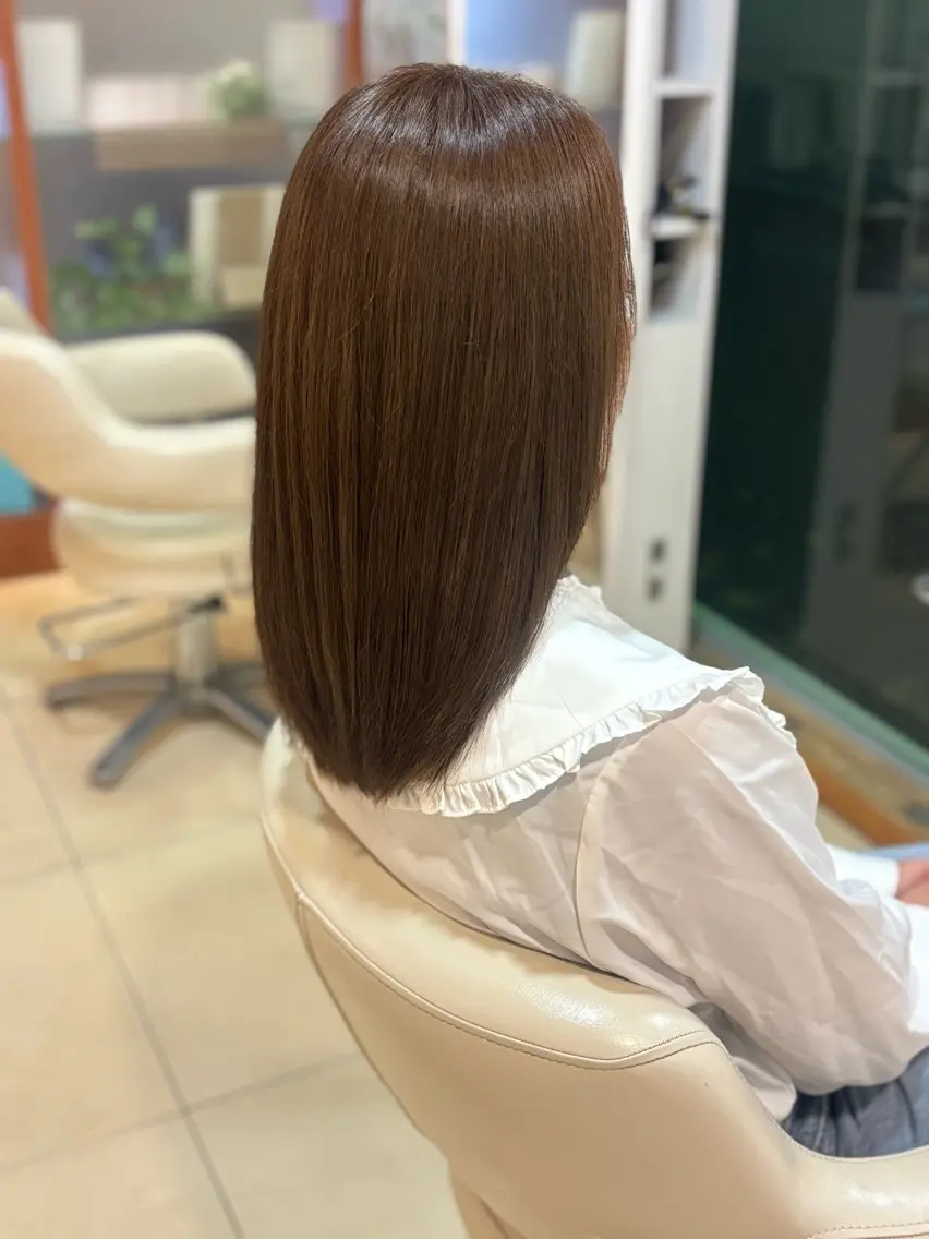 カラー ヘアカラー トリートメント 💖改善カラー 板倉百花💖のヘアスタイル