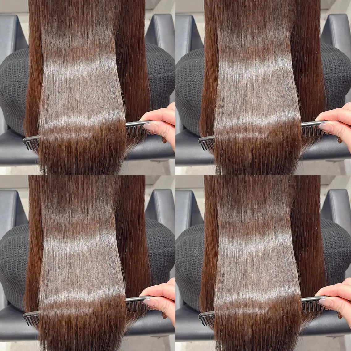セミロング カラー カット ヘアカラー 縮毛矯正 Minami. 🩵 再現性特化ヘアのヘアスタイル