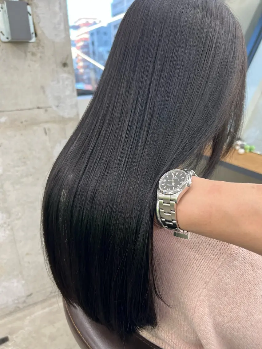 ロング カラー カット ヘアカラー 縮毛矯正 トリートメント 【ネウィ天王寺 】seiyaのヘアスタイル