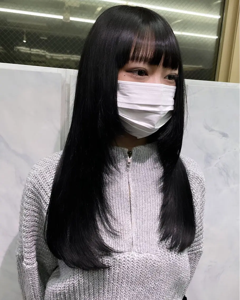 ロング カラー ヘアアレンジ プルエクステ ロングレイヤー エクステ レイヤーカット ロング ヘアカラー エクステ 🎀プルエクステ みまひかる🎀のヘアスタイル