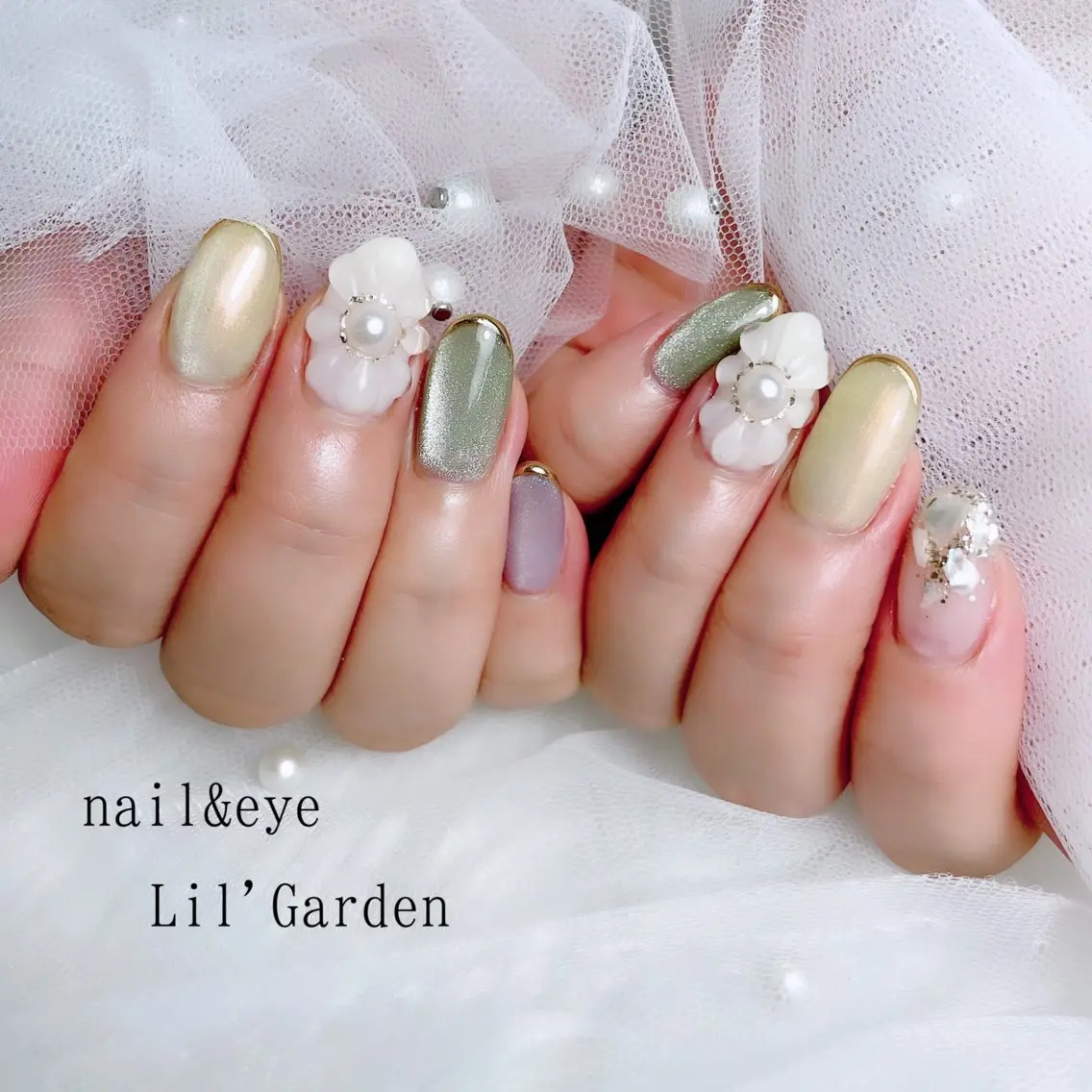 ネイル nail&eye Lil'Gardenのマツエク・マツパデザイン