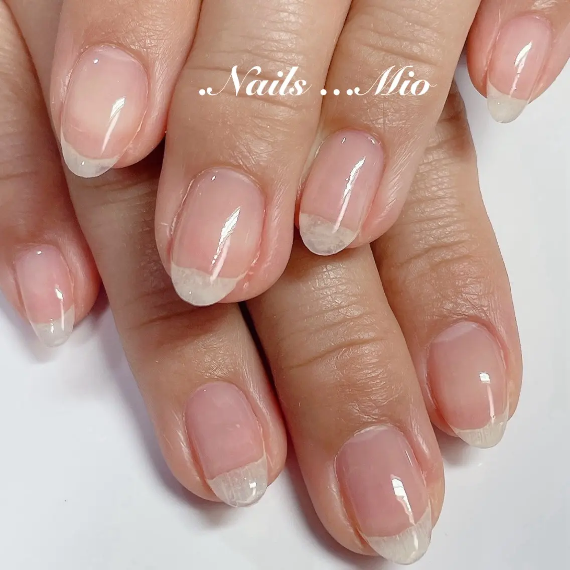 ネイル クリアネイル ジェルネイル ハンドネイル ハンドケア .Nails Mio 赤羽西ネイルサロンのネイルデザイン