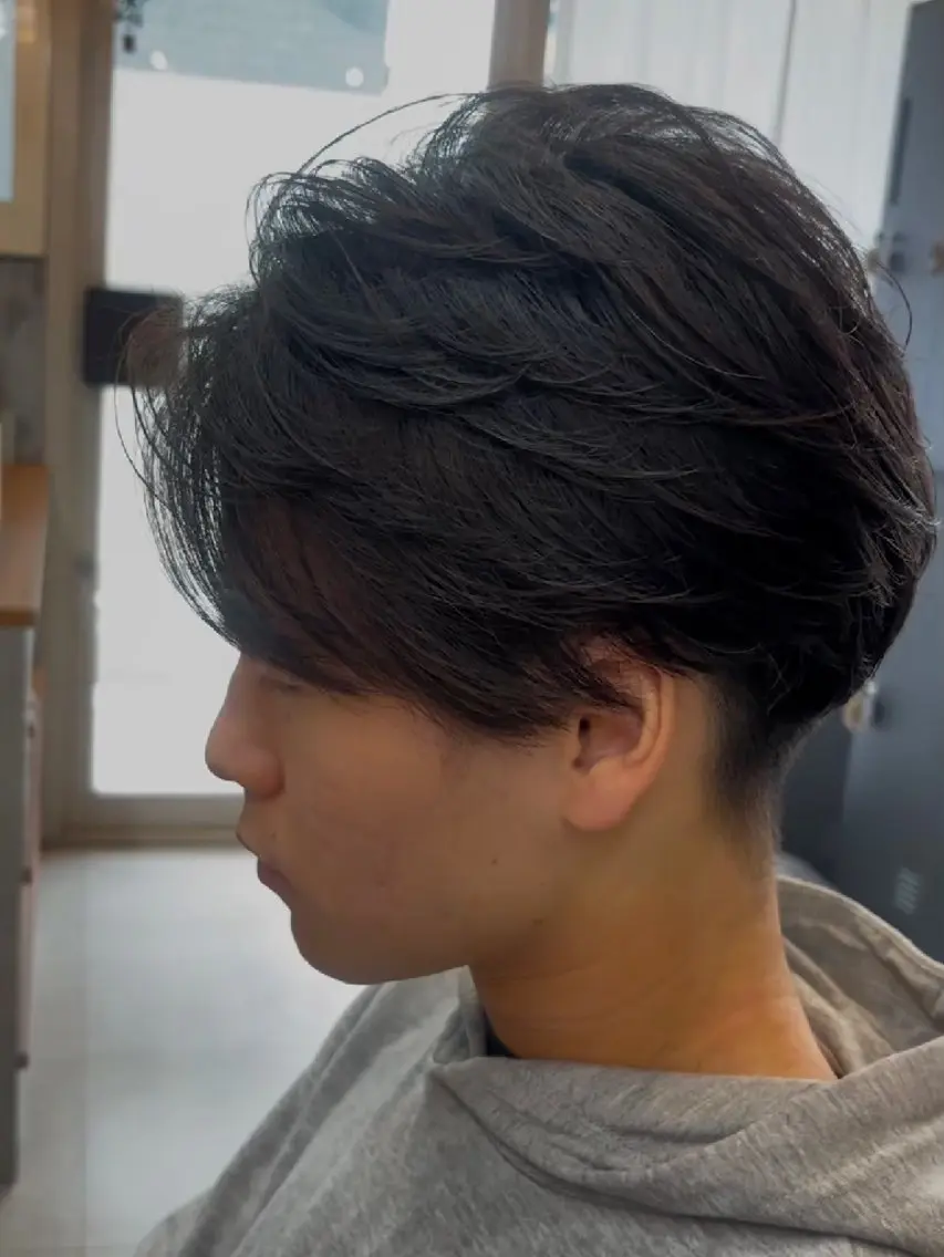 メンズ フェザーパーマ メンズパーマ 🍀【脱芋】 tomoha🍀のヘアスタイル