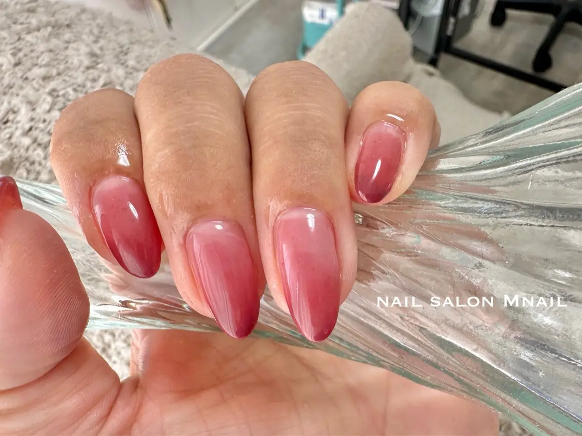ネイル グラデーション Mnail ちひろのネイルデザイン
