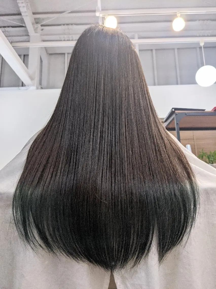 ロング カラー grace hair Lan🍋アカネのヘアスタイル