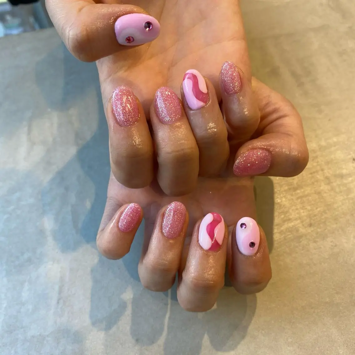 ネイル ハンドネイル 鎌田 玲奈のネイルデザイン