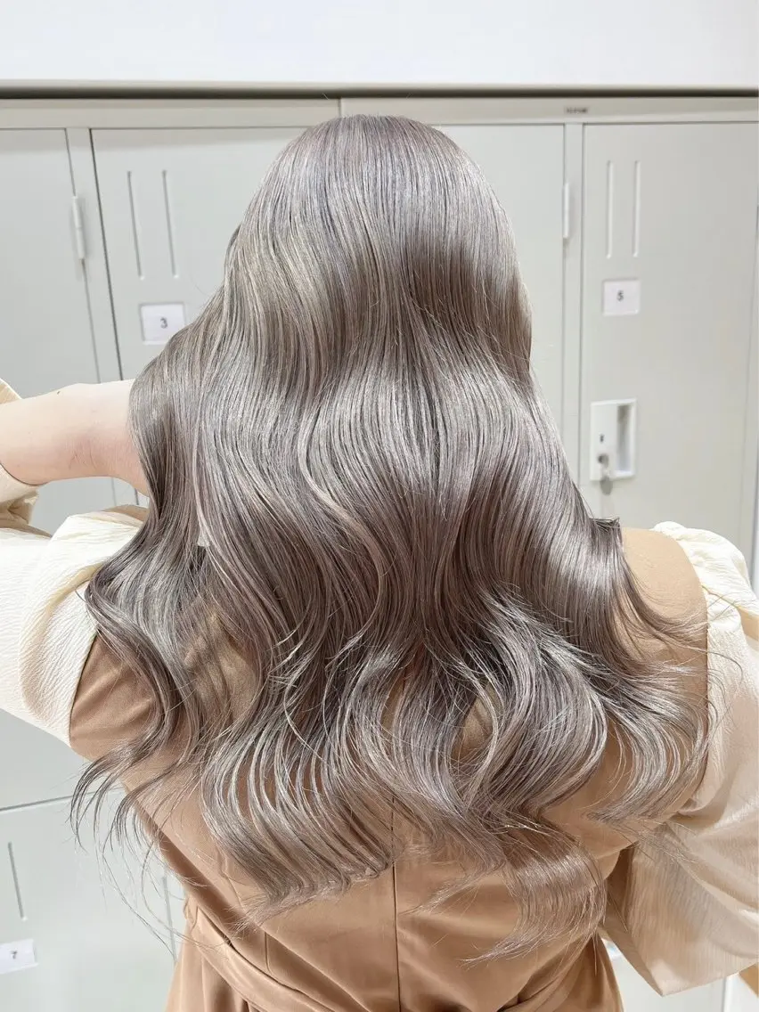 ロング ピンクブラウン パープルカラー エクステ 髪質改善 エクステ/髪質改善 🖤RYUSEI🖤のヘアスタイル
