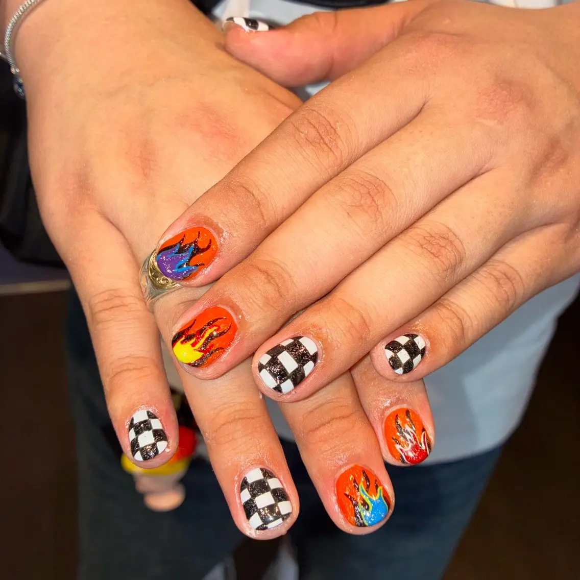 ネイル メンズネイル 🌴konami 4U NAIL🥥のネイルデザイン