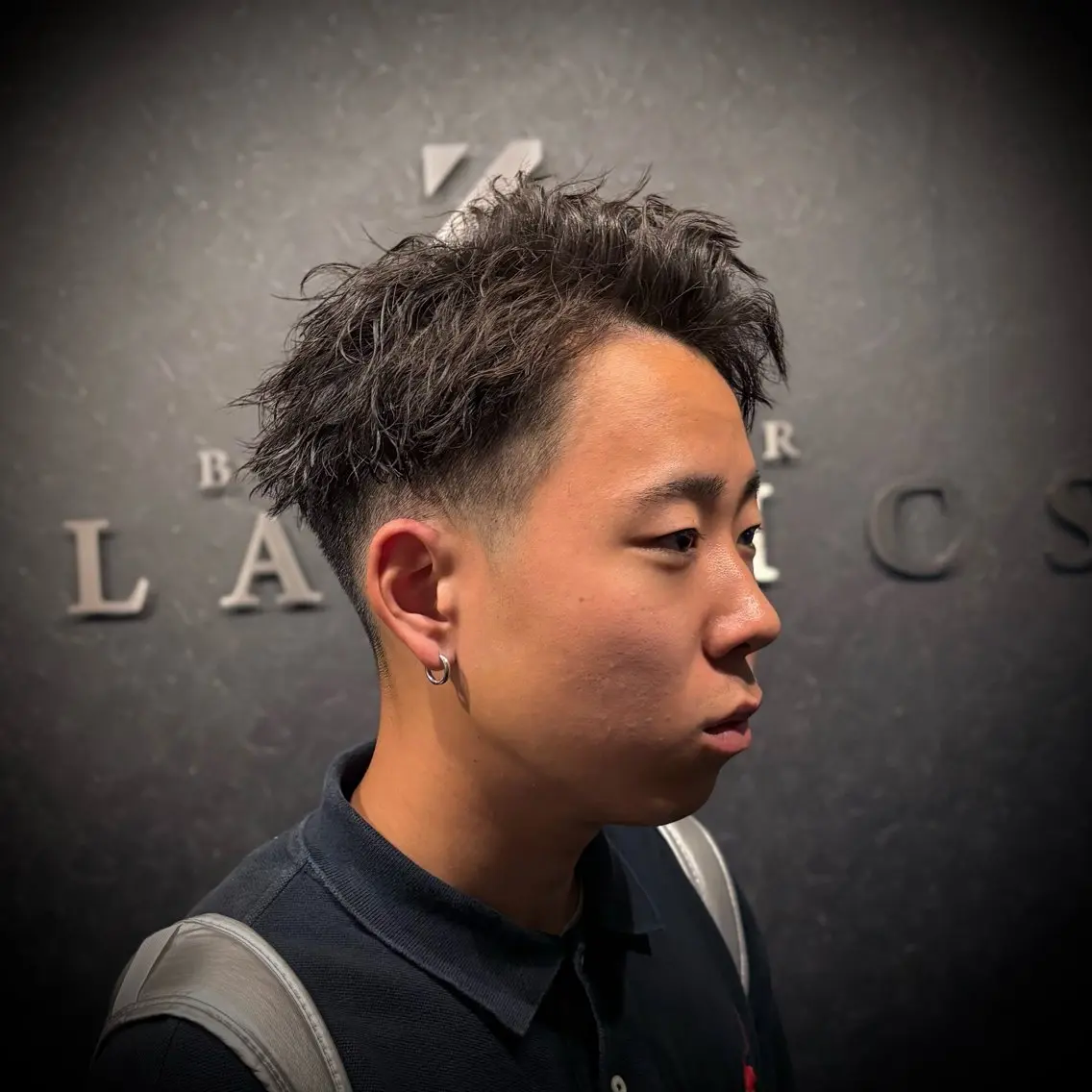 ショート パーマ メンズ BARBER CLASSICSのヘアスタイル
