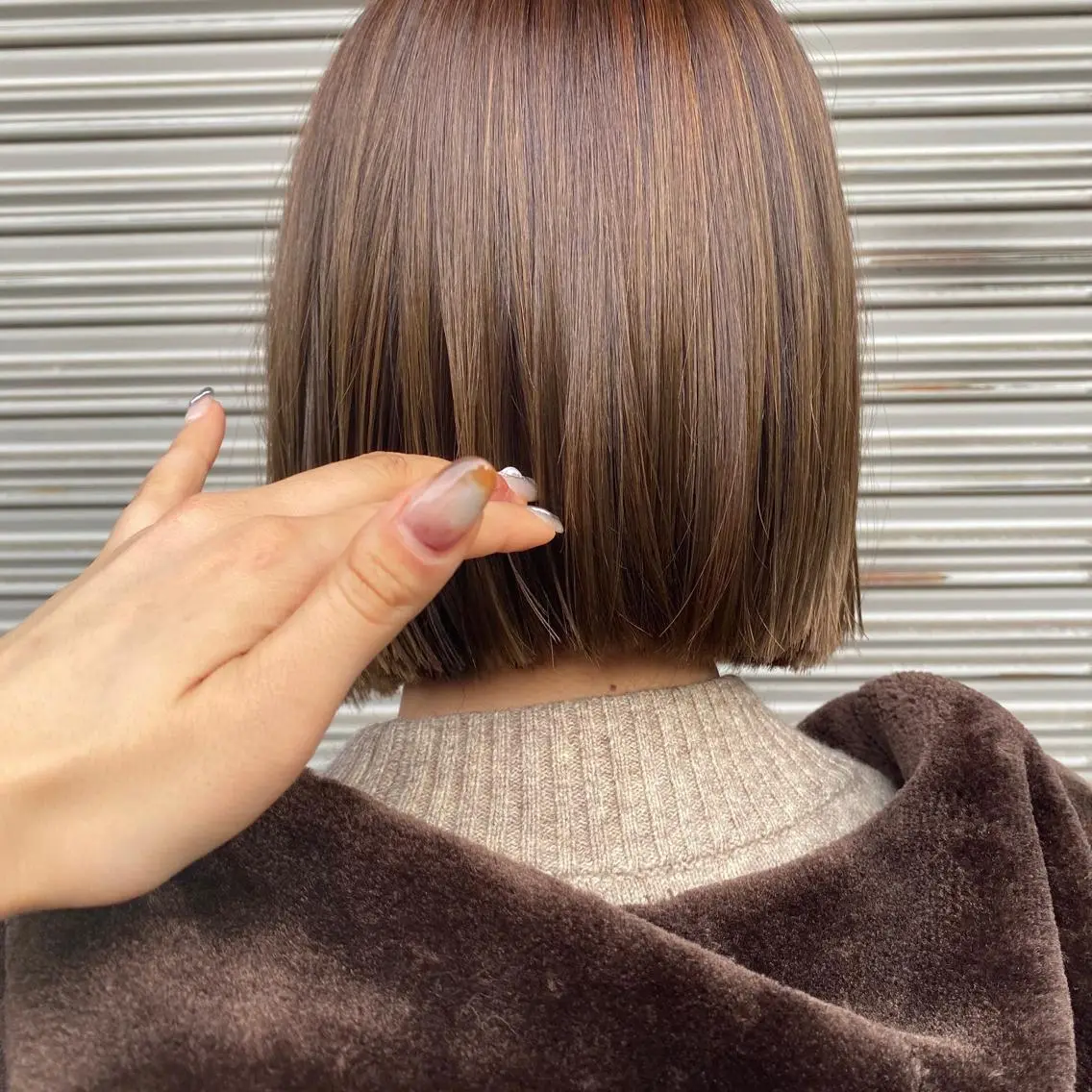【リピートNo.1クーポン💓】カット+ワンメイクカラー+Aujuaトリートメントの写真