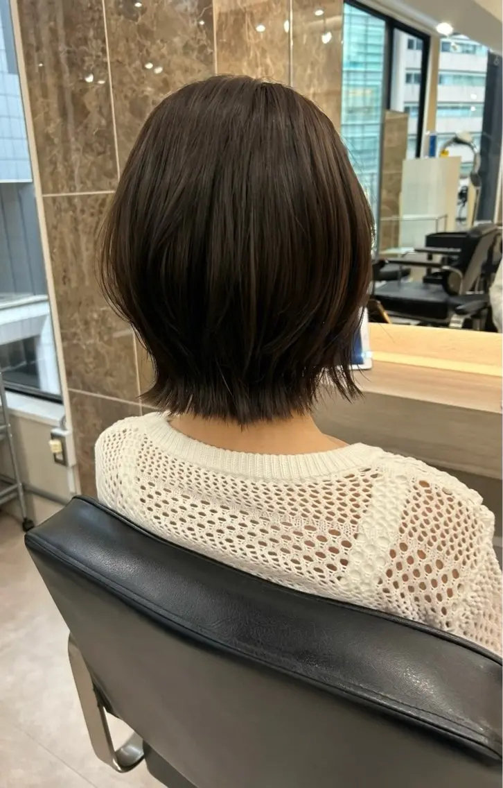 ショート カラー 透明感カラー/ chisaのヘアスタイル
