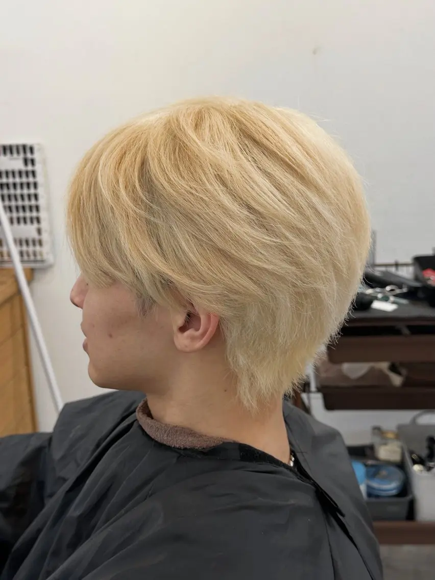 メンズ カット ヘアカラー トリートメント 安藤 聖麻のヘアスタイル