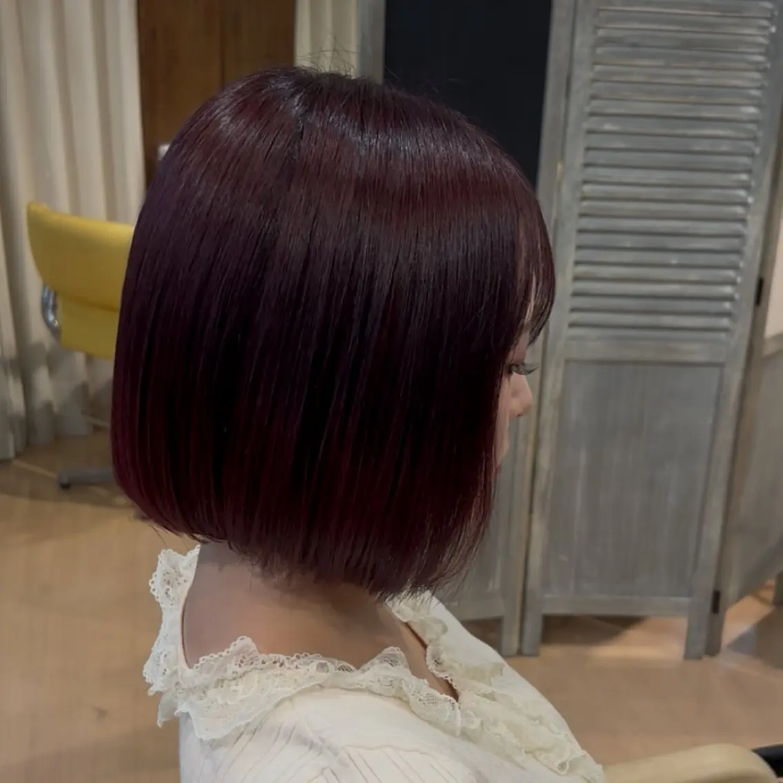 ショート カラー ボブ CONAN｜盛岡ボブ 特化/タッセルボブのヘアスタイル