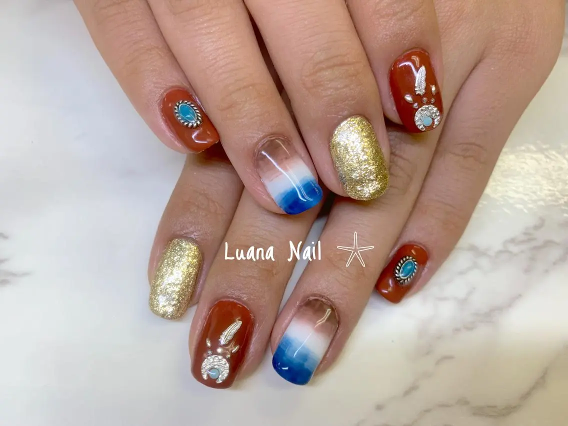 ネイル ハンドネイル BeauJu by Luana Nailのネイルデザイン