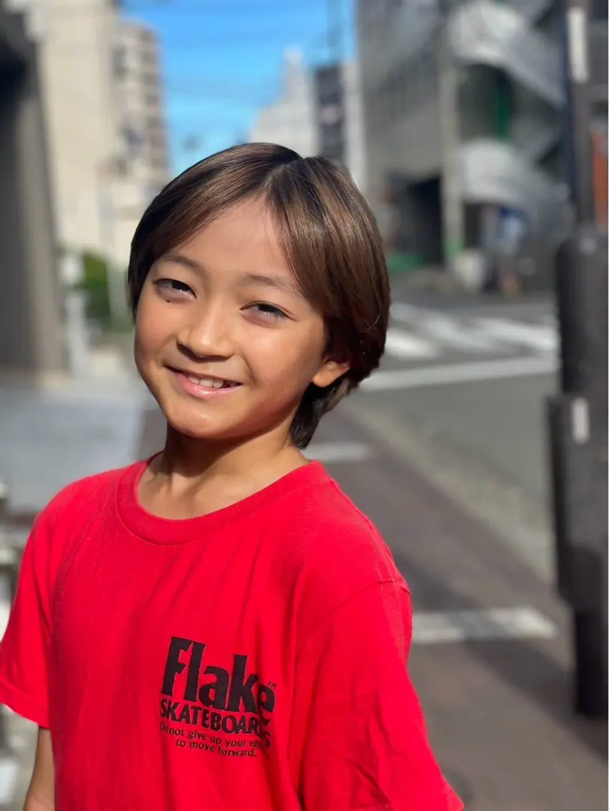 ミディアム カラー メンズ メンズハイライト マッシュウルフ マッシュ メンズウルフカット ベージュカラー RITSUKI横浜 メンズ特化😎のヘアスタイル