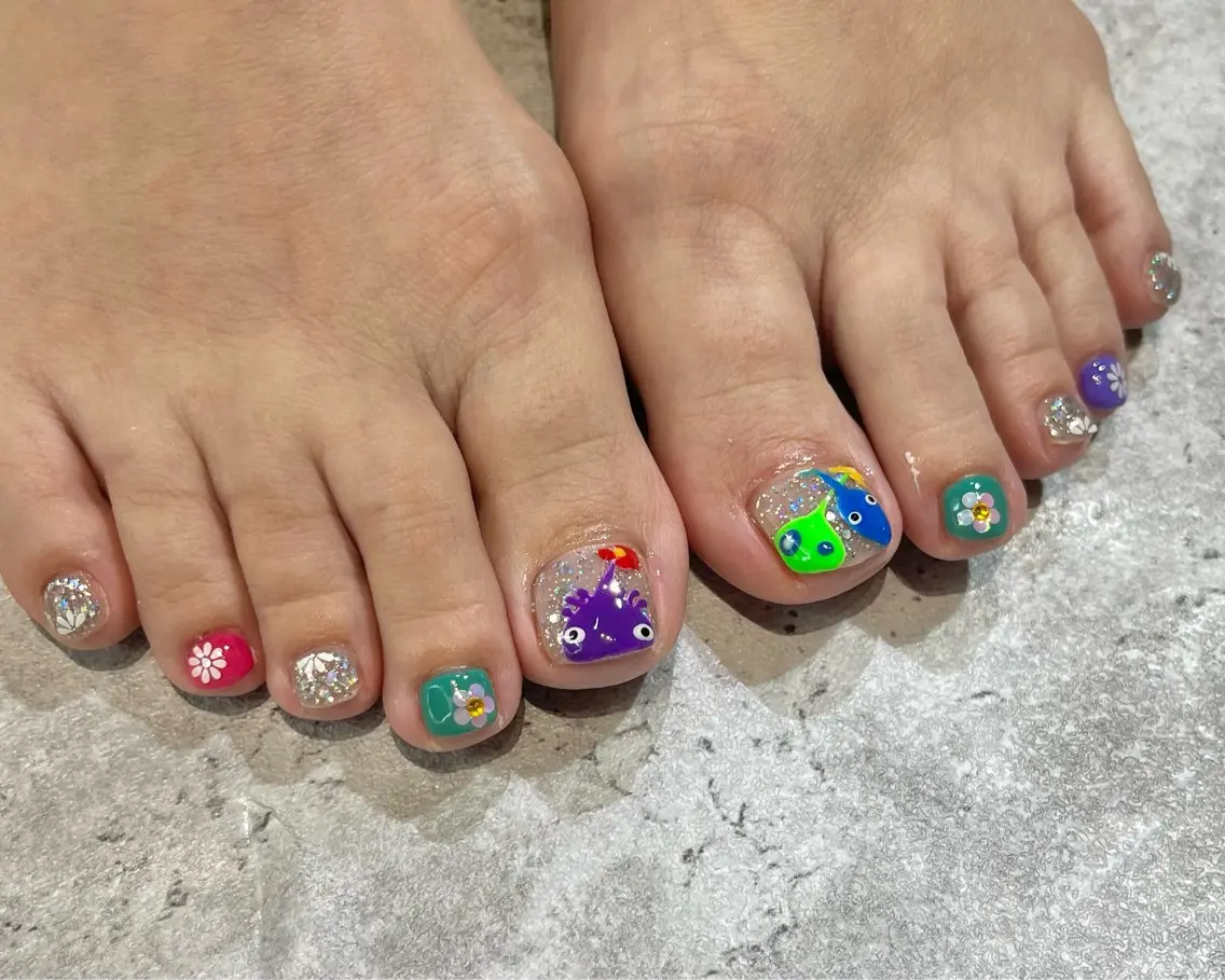 ネイル フットネイル nt. nailのネイルデザイン