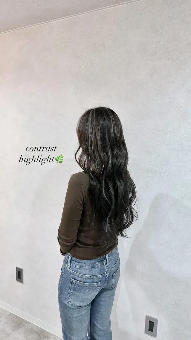 ロング カラー ヘアカラー Designer EGGのマツエク・マツパデザイン