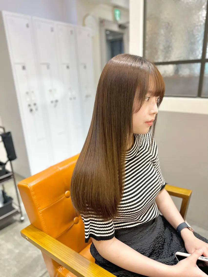 ロング 藤原 昇平のヘアスタイル