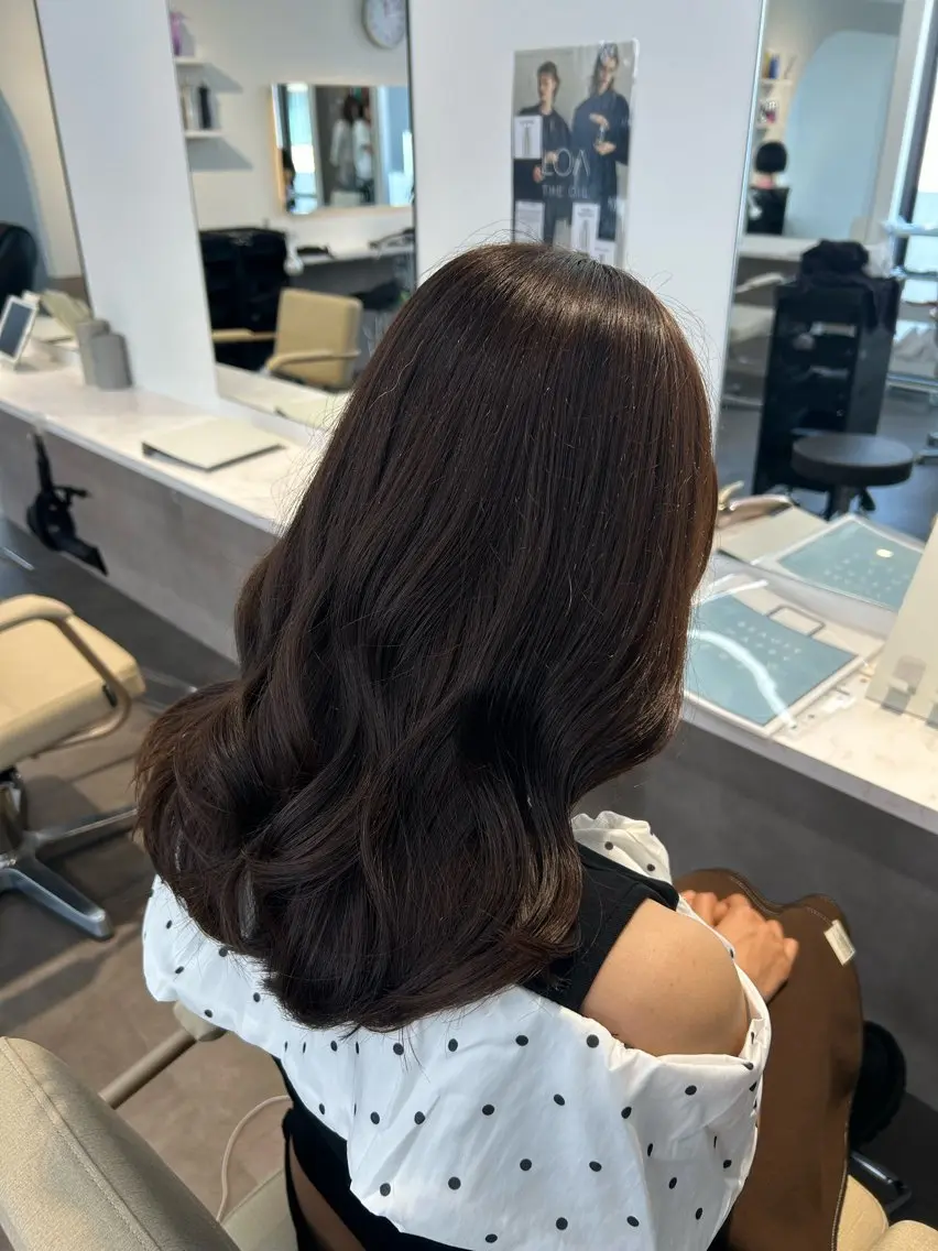 ミディアム rame 福岡香椎店 /utacoのヘアスタイル