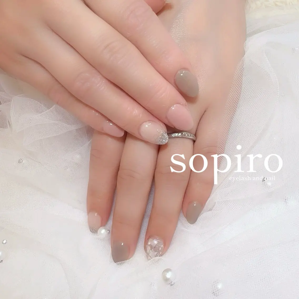 ネイル ハンドネイル sopiro ayahaのネイルデザイン