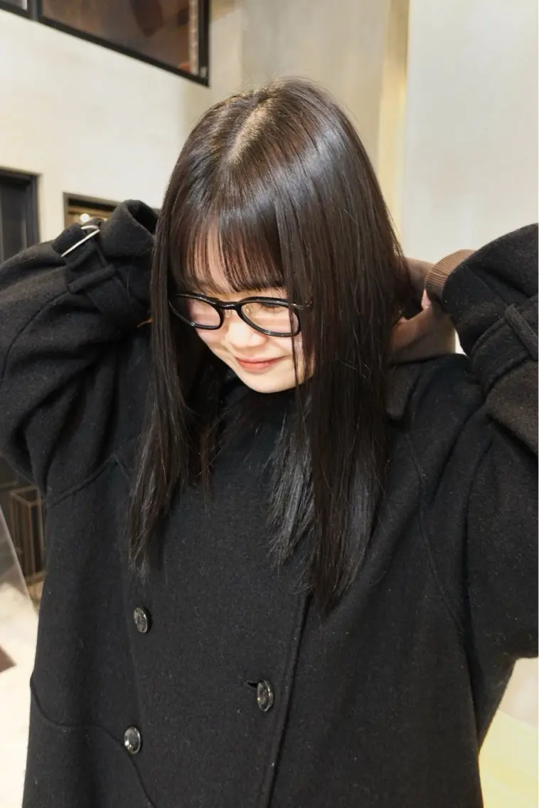 ロング 柴田美育/ カットモデル募集のヘアスタイル
