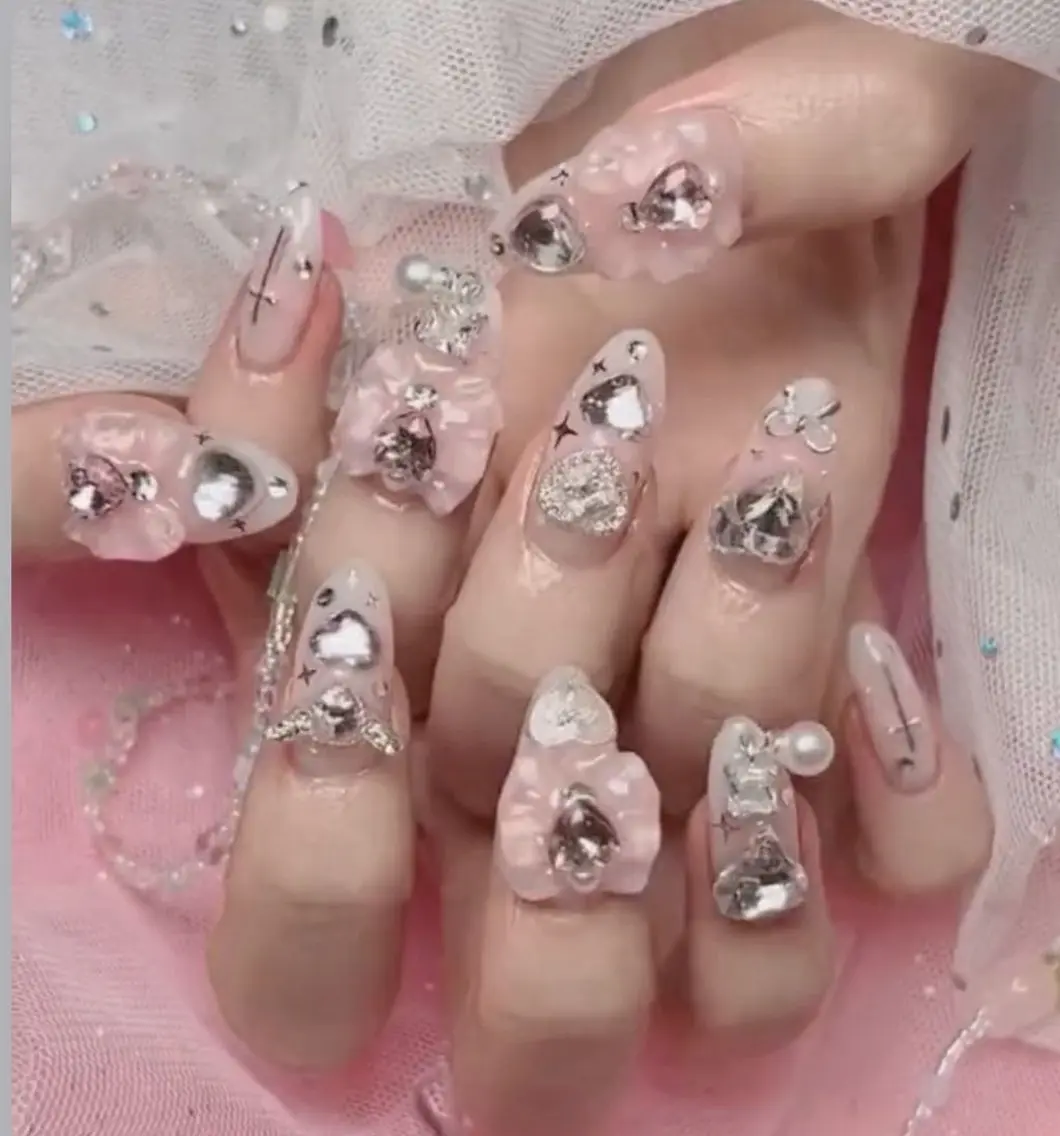 ネイル 長さ出し ハロウィン マグネットネイル ミラーネイル ネイルチップ Lee Nails チップ長さだし専門店のネイルデザイン
