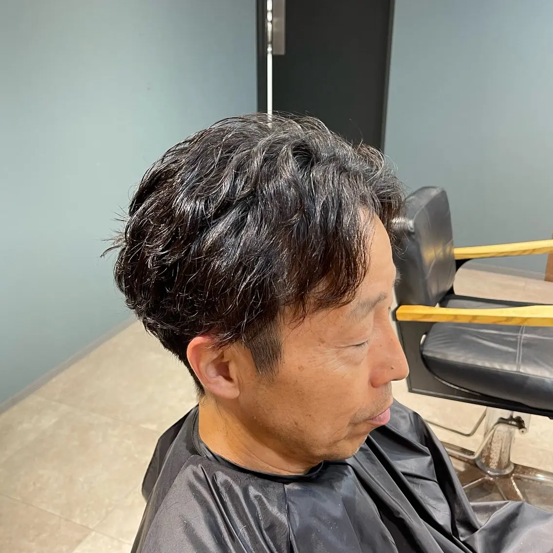 パーマ メンズ カット パーマ EIGHT 濱田響のヘアスタイル