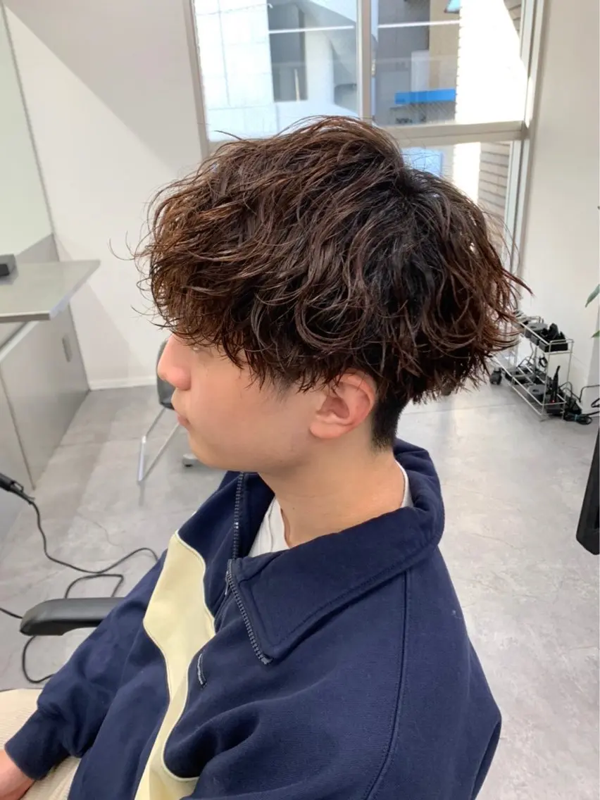 パーマ メンズ カット パーマ パーマ支持率No.1 ❤️‍🔥安成弾のヘアスタイル
