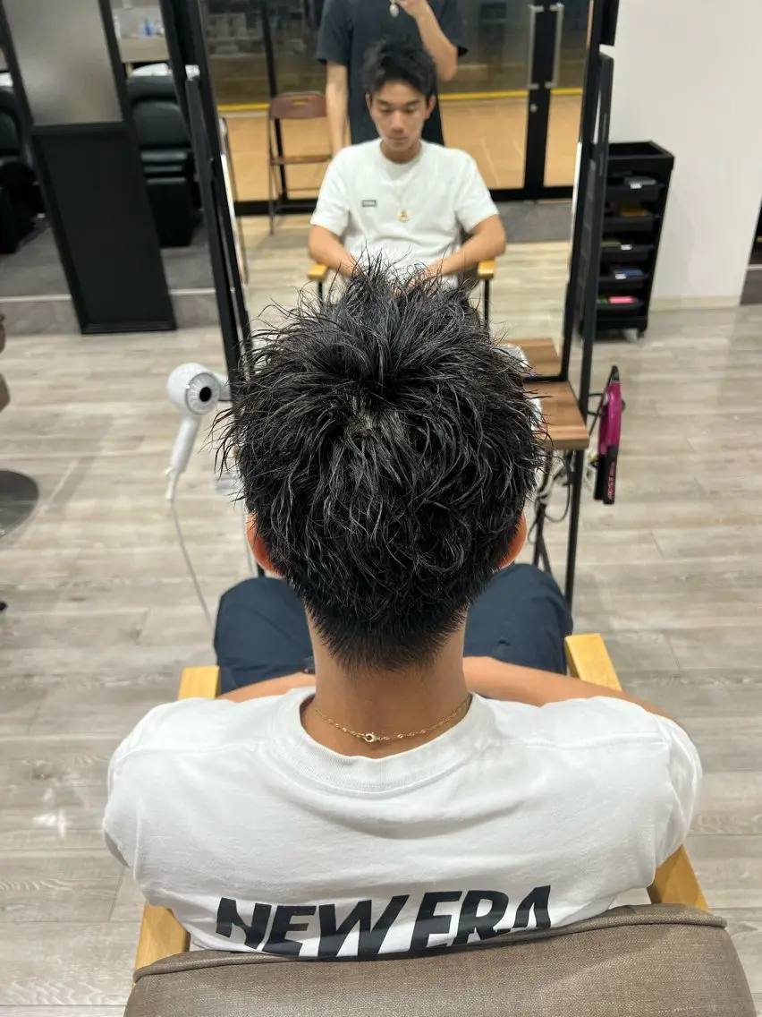 メンズ 坂口 宗のヘアスタイル