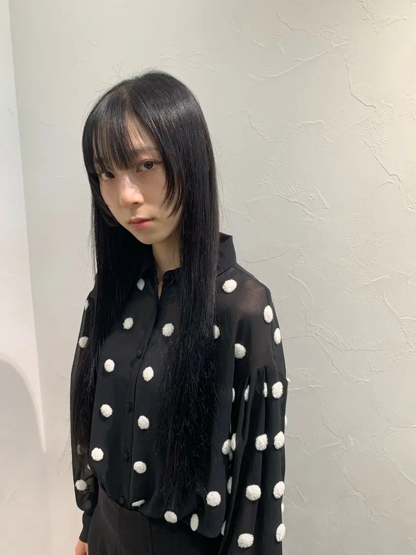 ロング 髪質改善×艶カラー Haruのヘアスタイル