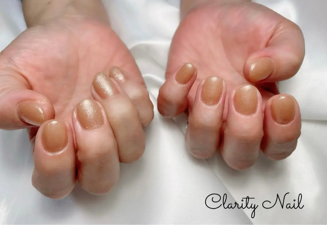 ネイル ワンカラーネイル ハンドネイル Clarity Nailのネイルデザイン
