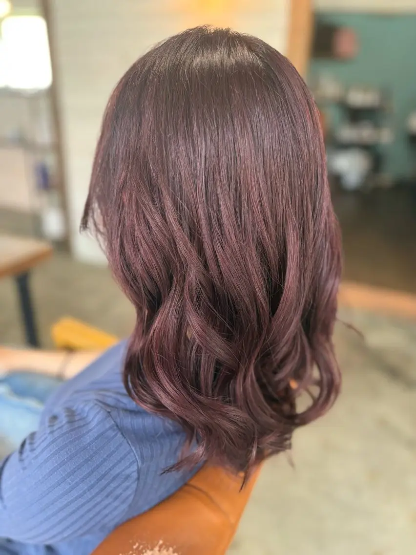セミロング カラー カット ヘアカラー トリートメント 大人ｵﾀｸの似合わせ ﾍｱ🌼/choriのヘアスタイル
