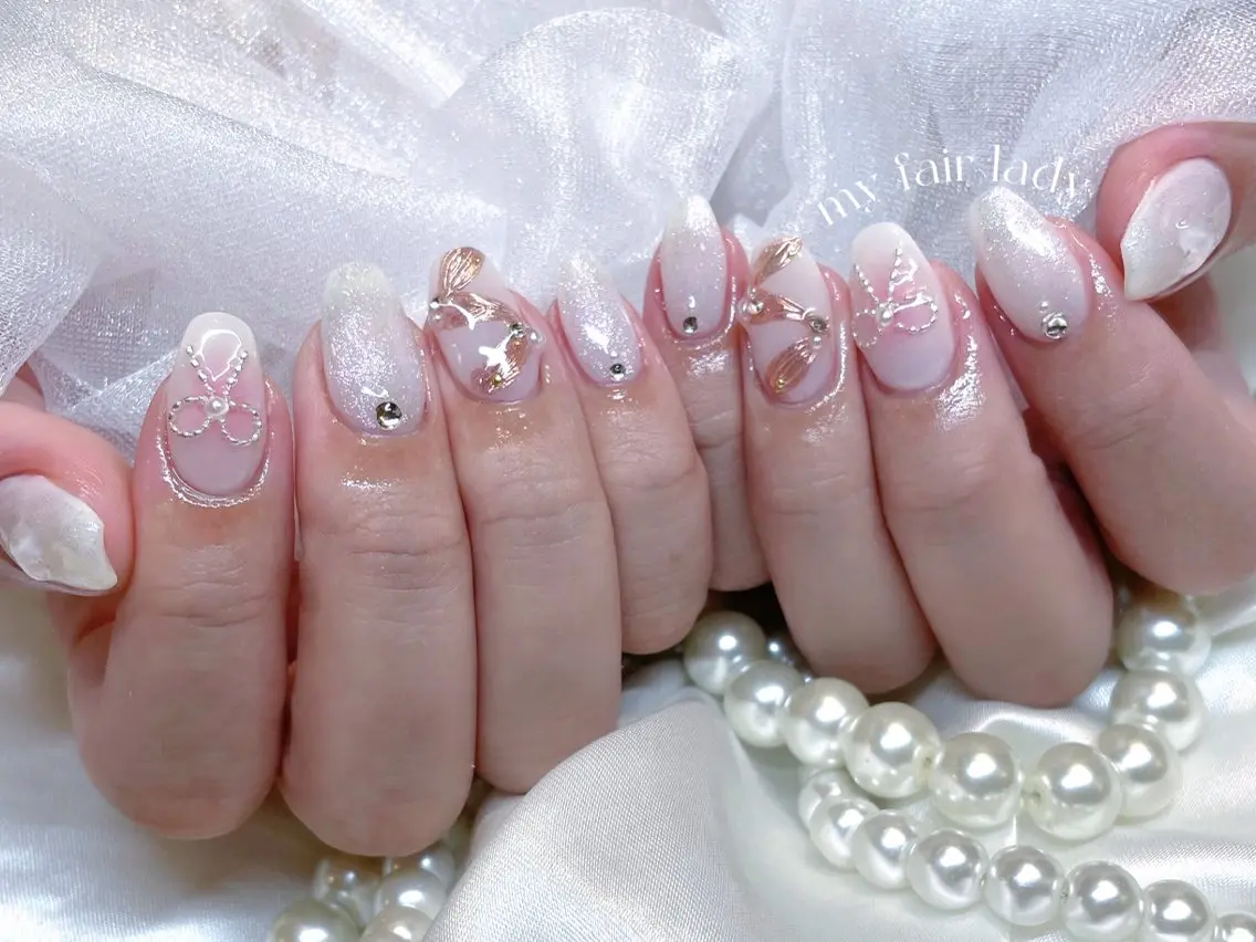 ネイル 持ち込み MyFairLady nayaのネイルデザイン