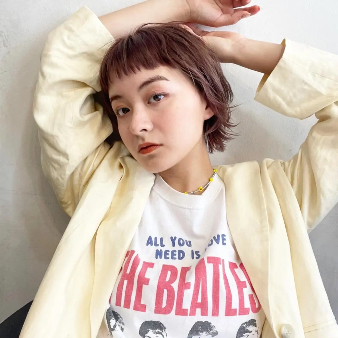 ショート カラー ショート/ボブ/ 心斎橋/宮脇美奈のヘアスタイル