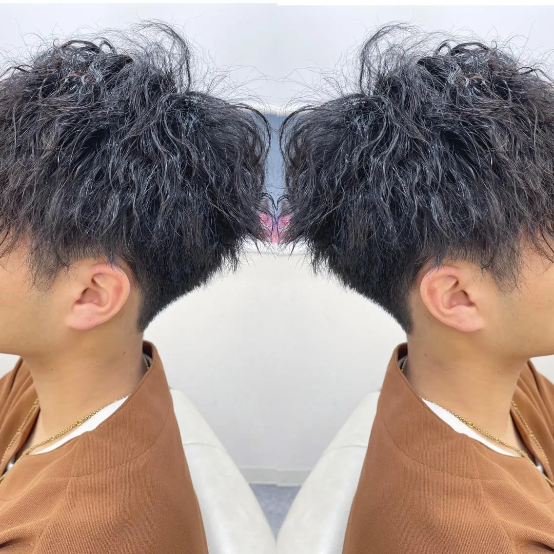 メンズ メンズパーマ メンズツイストパーマ ツイストパーマ カット パーマ H (エイチ) 烏丸御池店のヘアスタイル