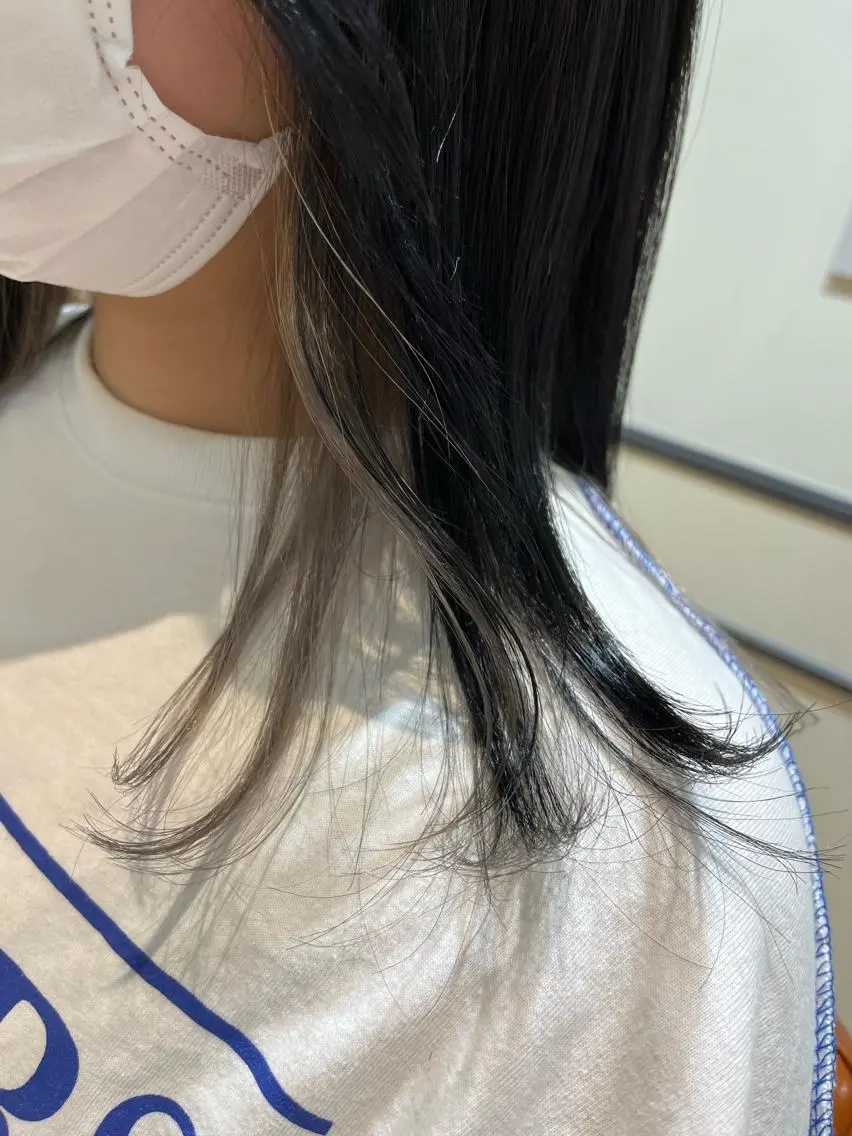 【学生限定】🩵イヤリングカラー🩵+全体カラーの写真