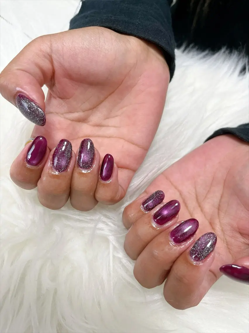 ネイル フラッシュネイル マグネットネイル Re: Nailのネイルデザイン