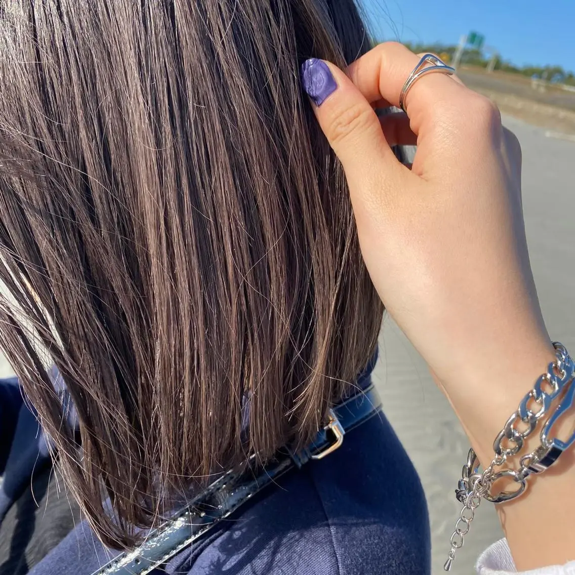 カラー 優子/ 似合わせカットカラーのヘアスタイル
