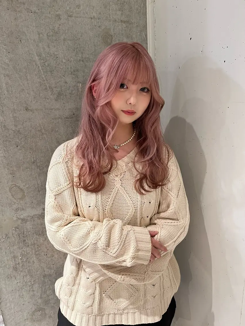 ロング 名古屋ハイトーン/ 🐶ブリーチ専門店のヘアスタイル