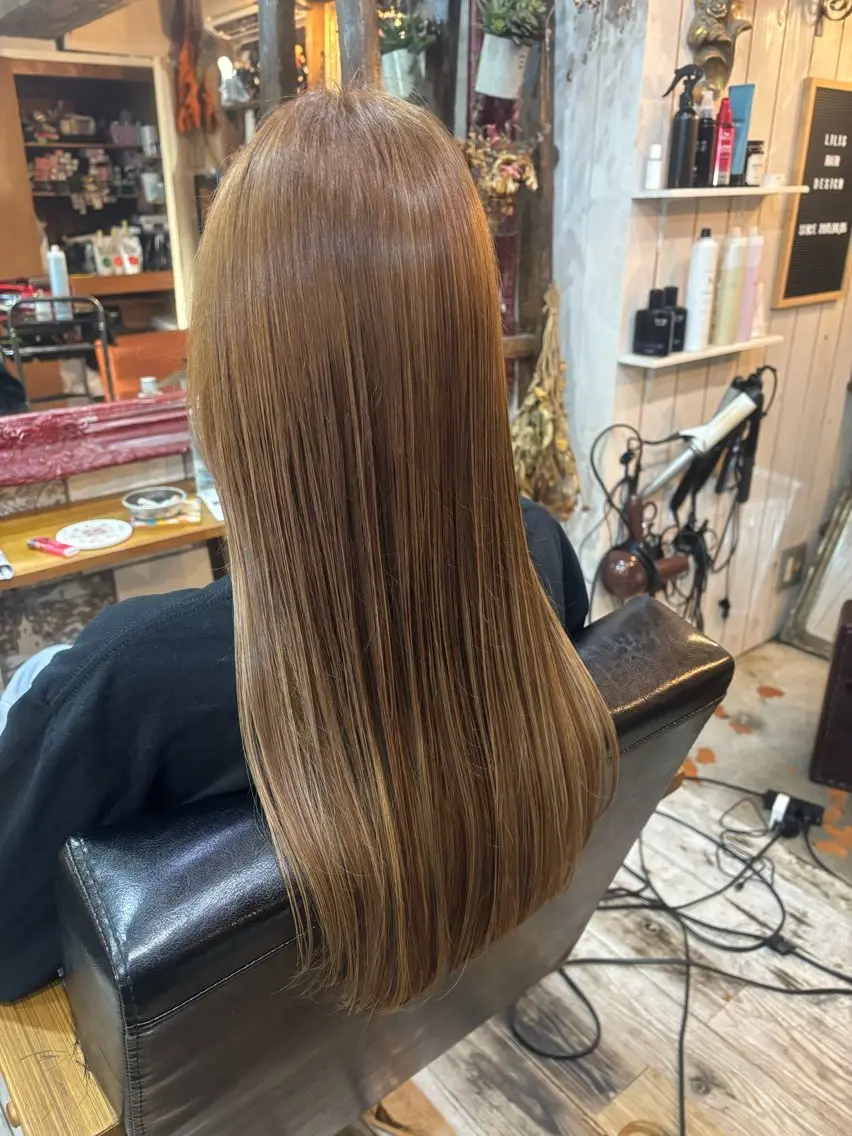 ロング カラー LILIS hair designのヘアスタイル