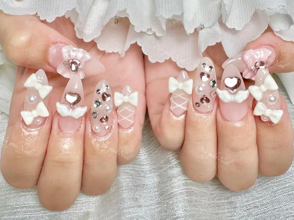 ネイル 🎀 moo~ 🎀のネイルデザイン