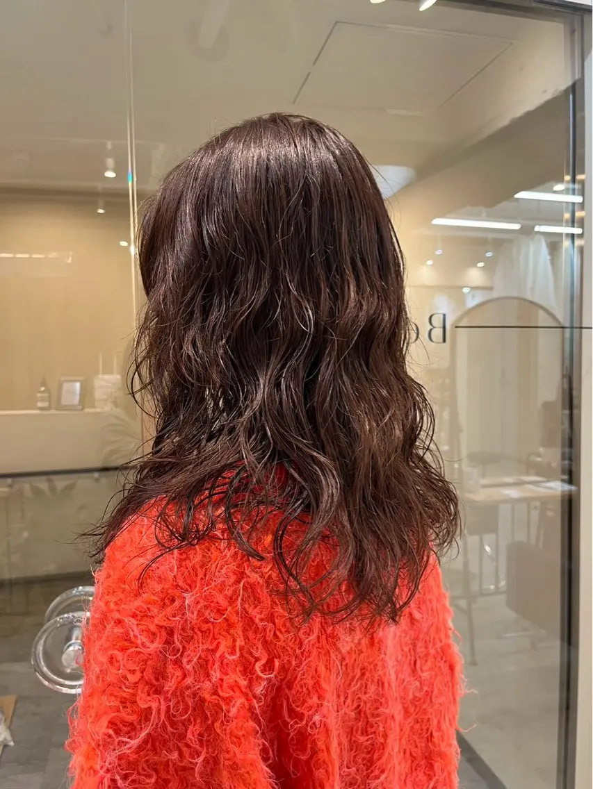 パーマ パーマ メンズパーマ✨️/ 縮毛カラー🫧あきはのヘアスタイル