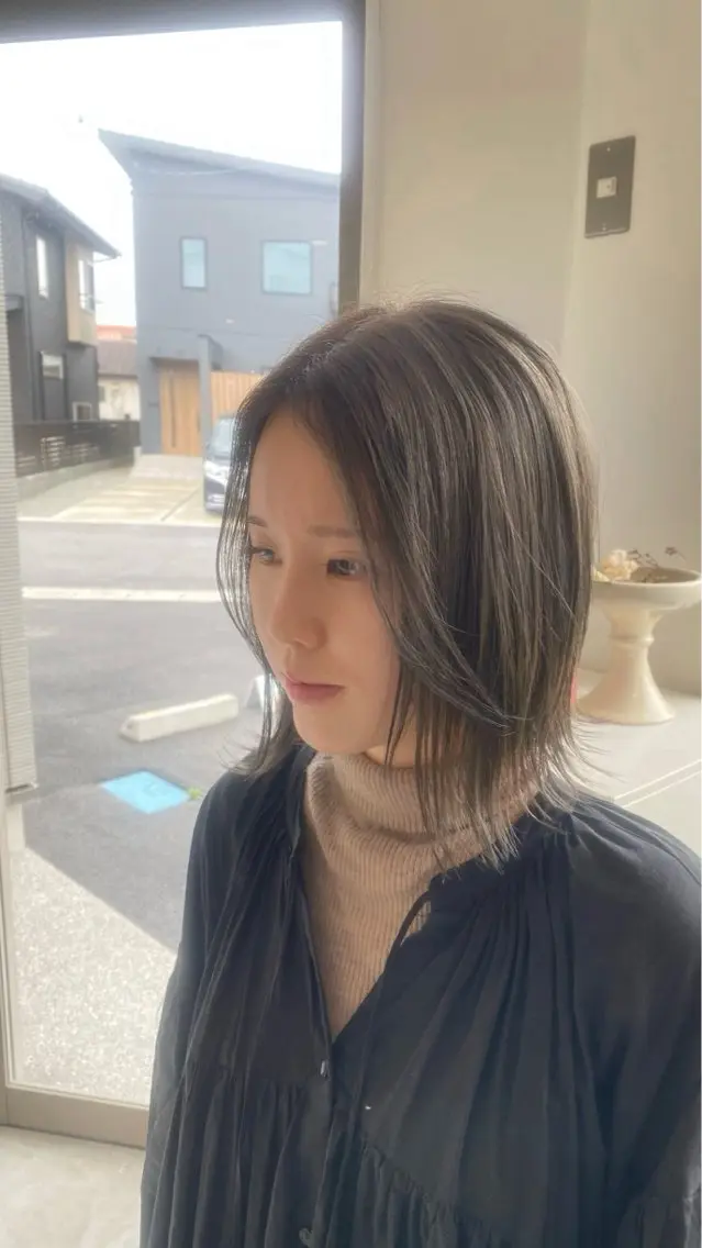 カラー ヘアカラー aimee 北垣 愛夏のヘアスタイル