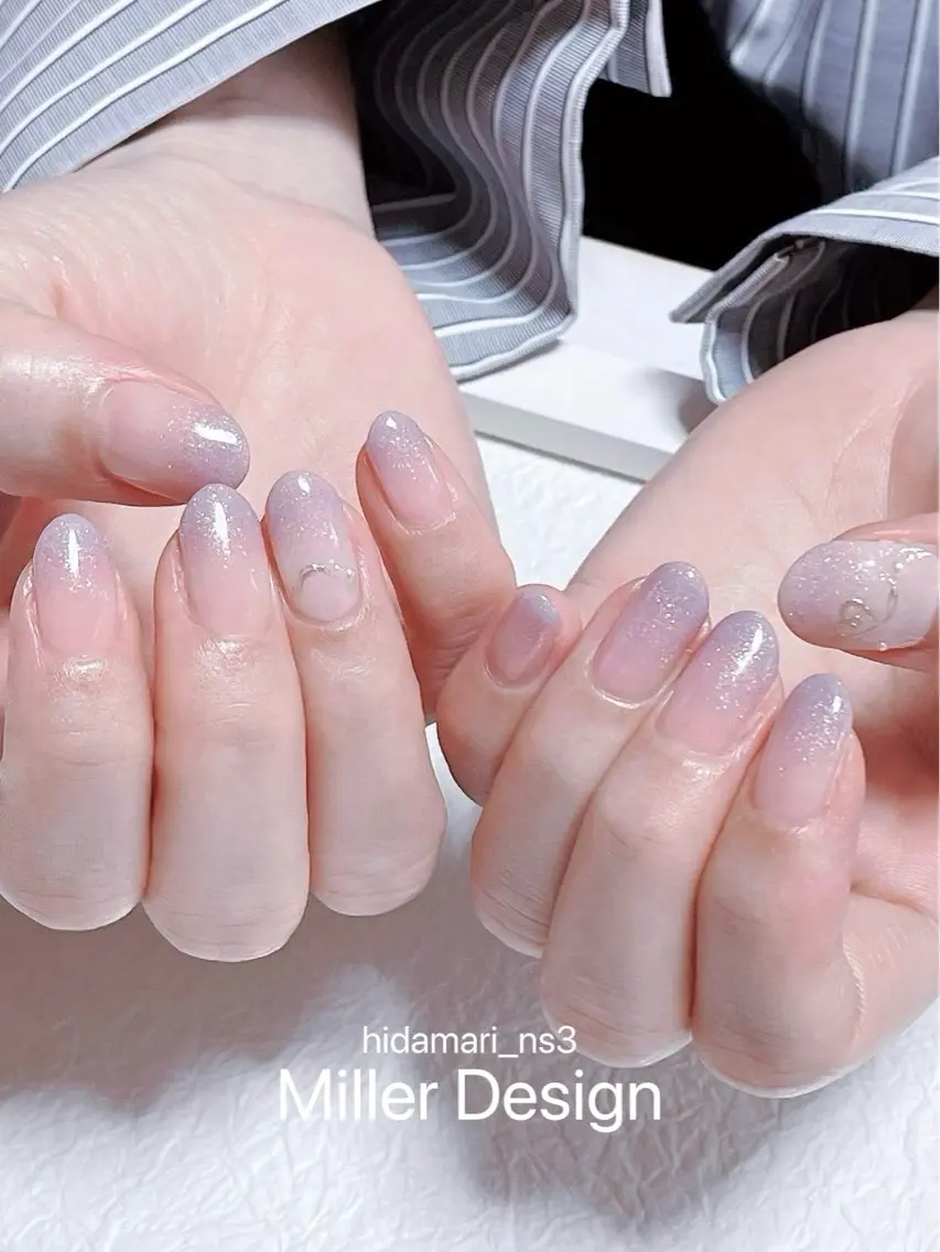 ネイル ミラーネイル 持ち込み ハンドネイル NailSalon ひだまりのネイルデザイン