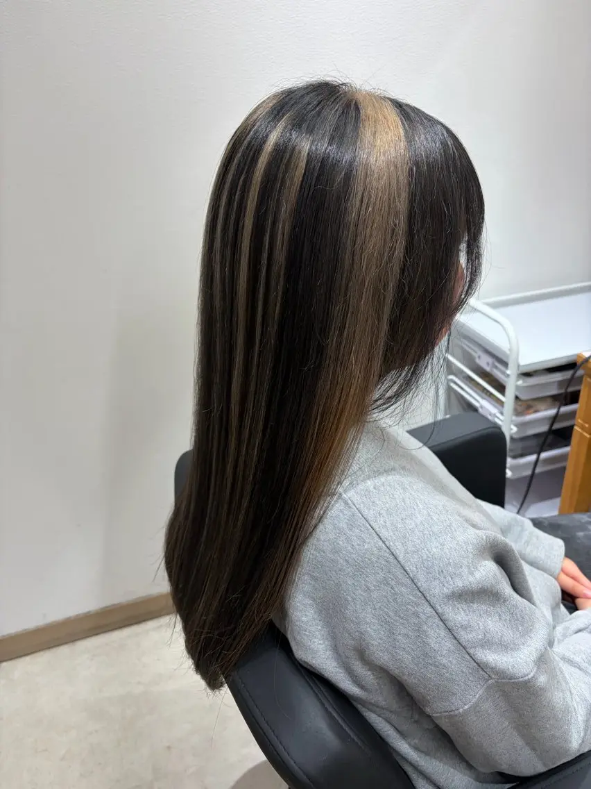 カラー Hair Itice ホンダのマツエク・マツパデザイン