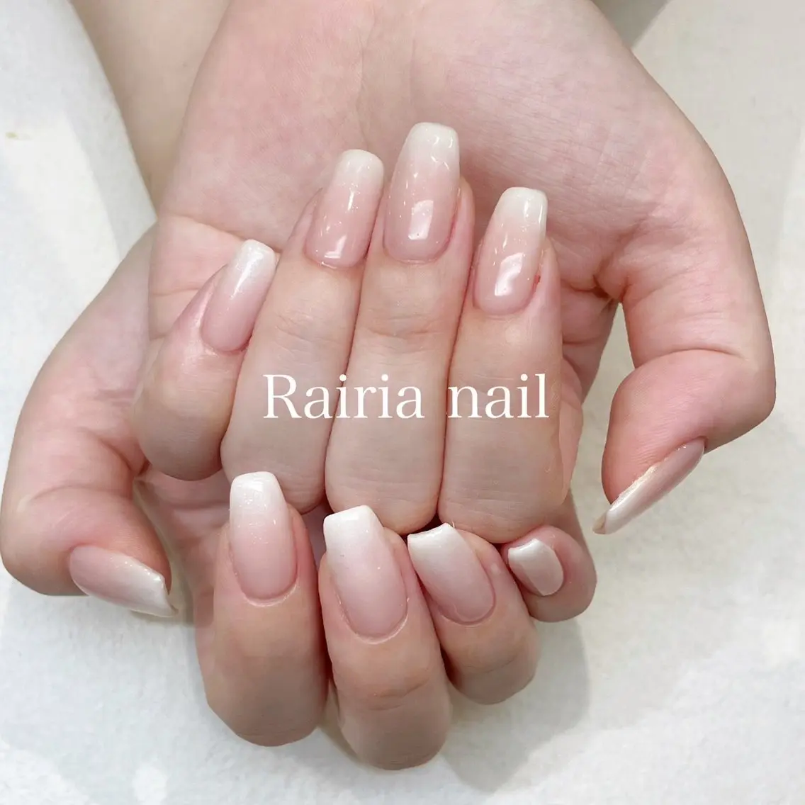 ネイル アートネイル ジェルネイル 持ち込み ニュアンスネイル パラジェル Rairia nail本八幡店のネイルデザイン