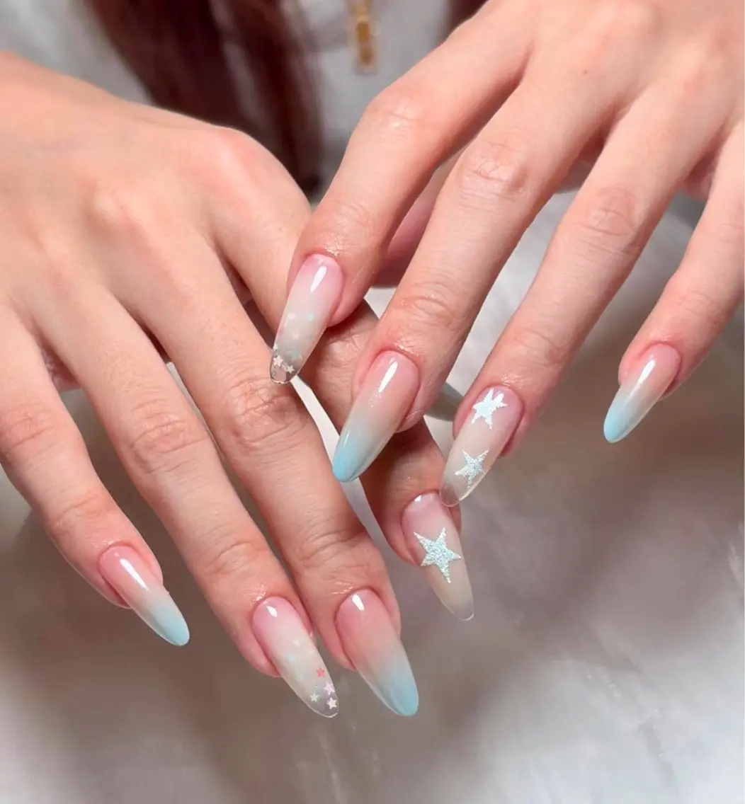 ネイル アートネイル チークネイル ドット フットネイル フレンチネイル KIMU MIKA.NAILのネイルデザイン